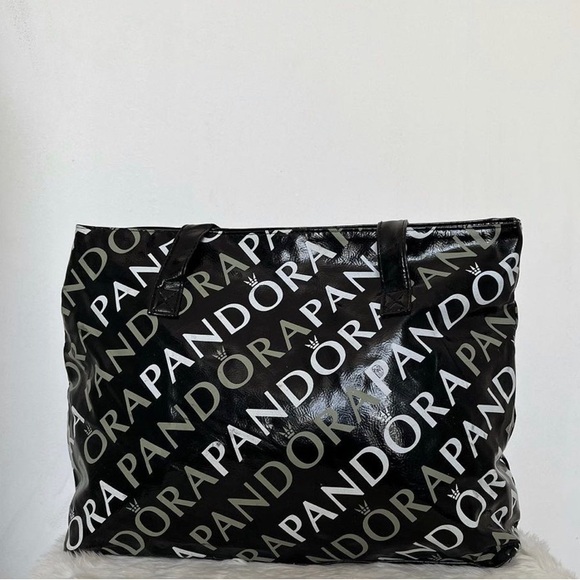 Pandora Tote NWT Black/White/Gray - Picture 4 of 8